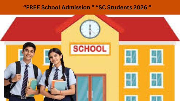 Karnataka SC Students Free Admission 2026: Apply for Prestigious Schools Before May 4