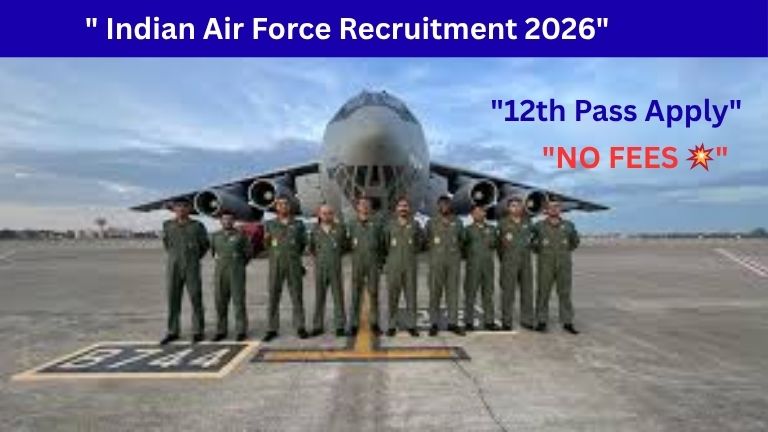 IAF Recruitment 2026: Apply Offline for 47 LDC & Hindi Typist Posts – No Application Fee, Check Details