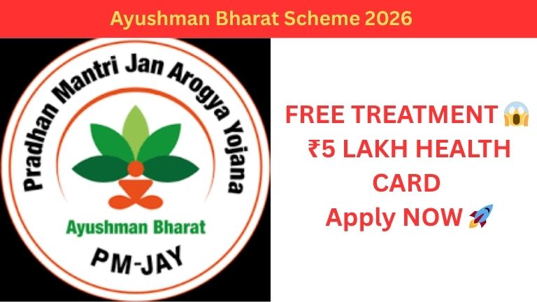 Ayushman Bharat Scheme 2026: Get Free Treatment Up to ₹5 Lakh Every Year – Check Eligibility Now