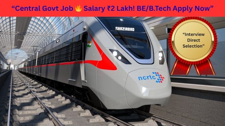 NCRTC Recruitment 2026: Earn Up To ₹2 Lakh Salary | ಕೇಂದ್ರ ಸರ್ಕಾರಿ ಉದ್ಯೋಗಕ್ಕೆ ಭರ್ಜರಿ ನೇಮಕಾತಿ ಆರಂಭ