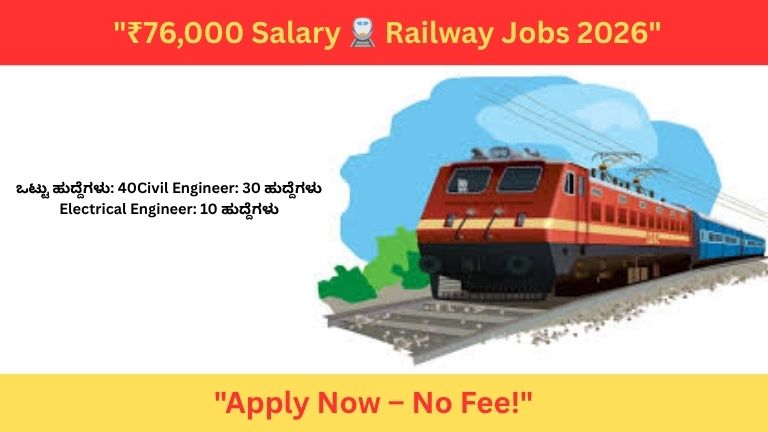 RLDA Recruitment 2026: Apply for Site Engineer Jobs with ₹76,000 Salary – No Application Fee